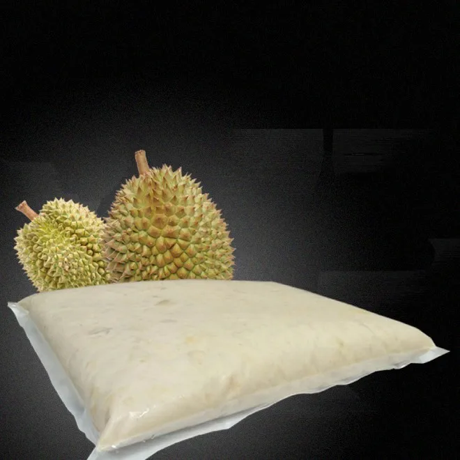 Durian Paste Texture Natural Smooth Sweet Flavor Type Tropical Fruit Frozen Musang King Durian Puree 500g
