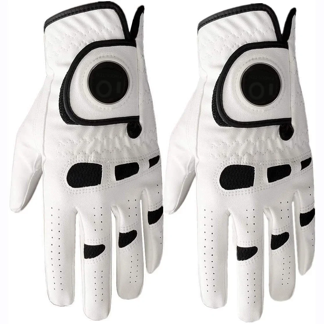 Antic Slip Men Golf Glove Custom Private Logo Synthetic Leather Golf Glove For Golfer For All Weather Golf Glove