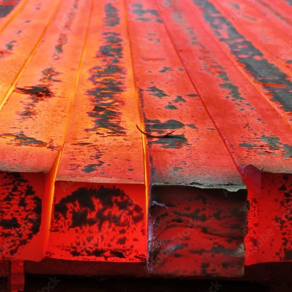 Semi-Finished Goods Carbon Alloy Steel Billet 120x120 mm