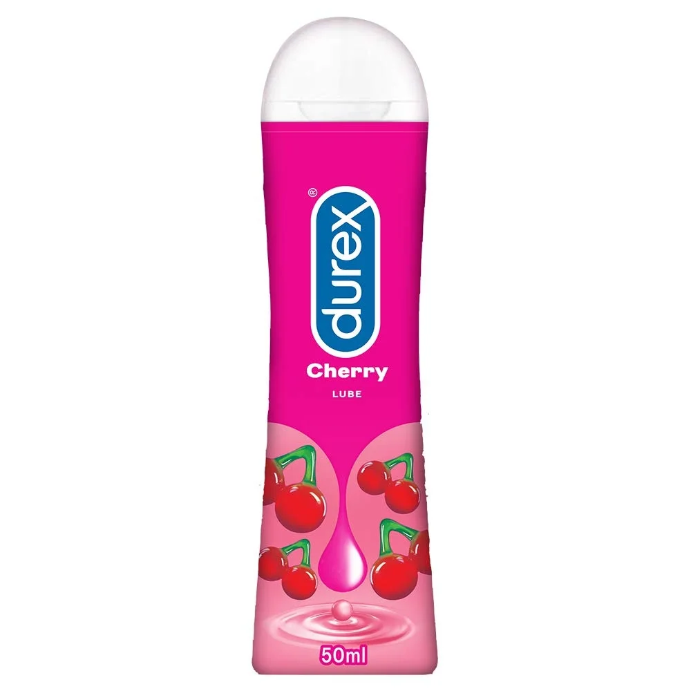 Hot Selling Price Durex Lube Cherry Flavoured Lubricant Gel for Men & Women - 50ml | Water based lube in Bulk