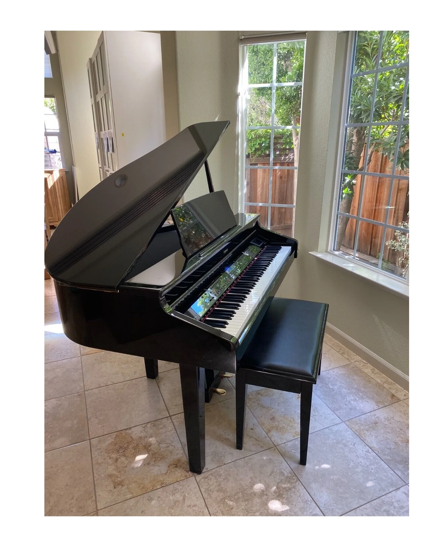 Лидер продаж, новый KR-777 мини-Рояль с полированным эбеновым дерном