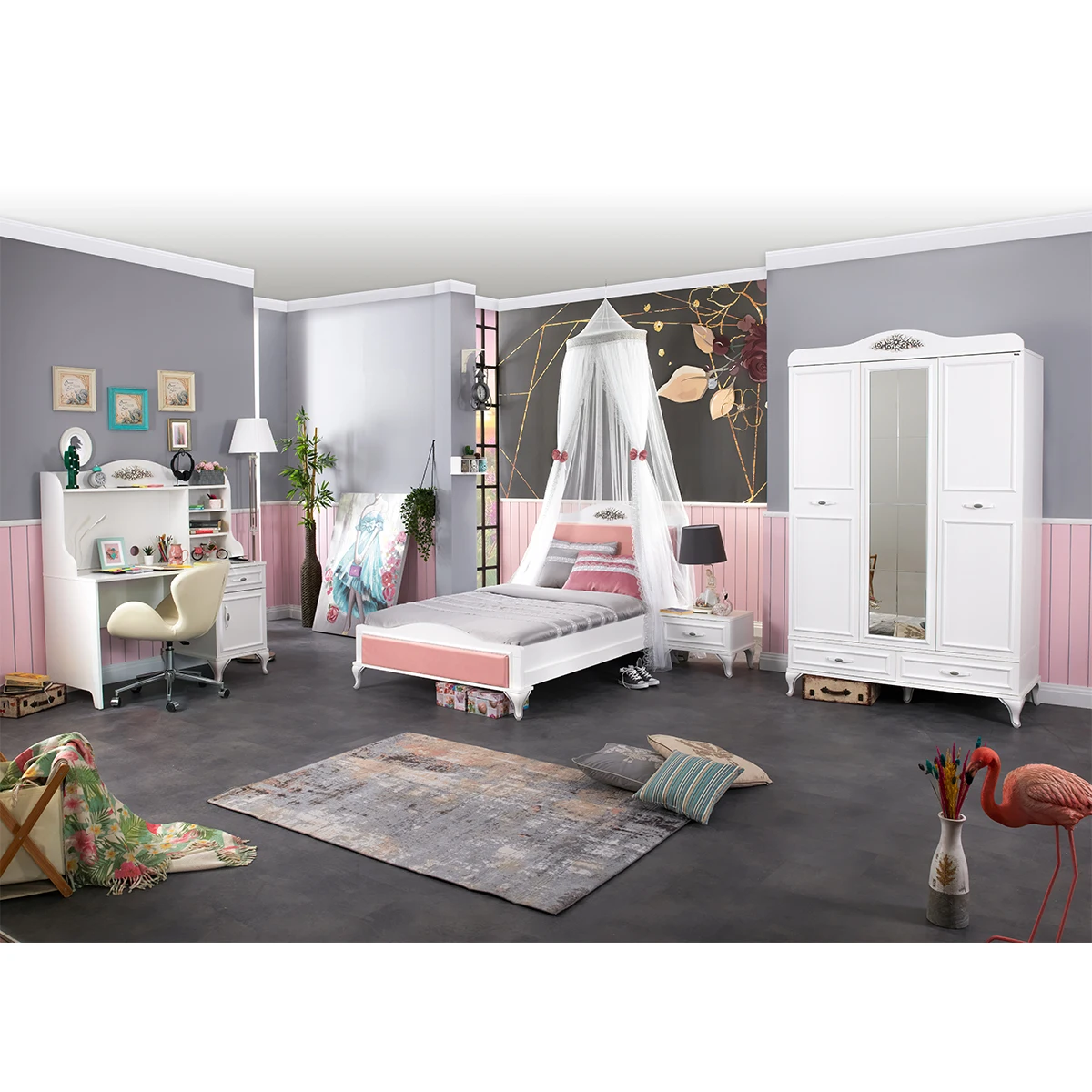 Luxury Bedroom Furnitures Princess Bedroom Good Quality  High Quality Luxury Home Furniture Bedroom