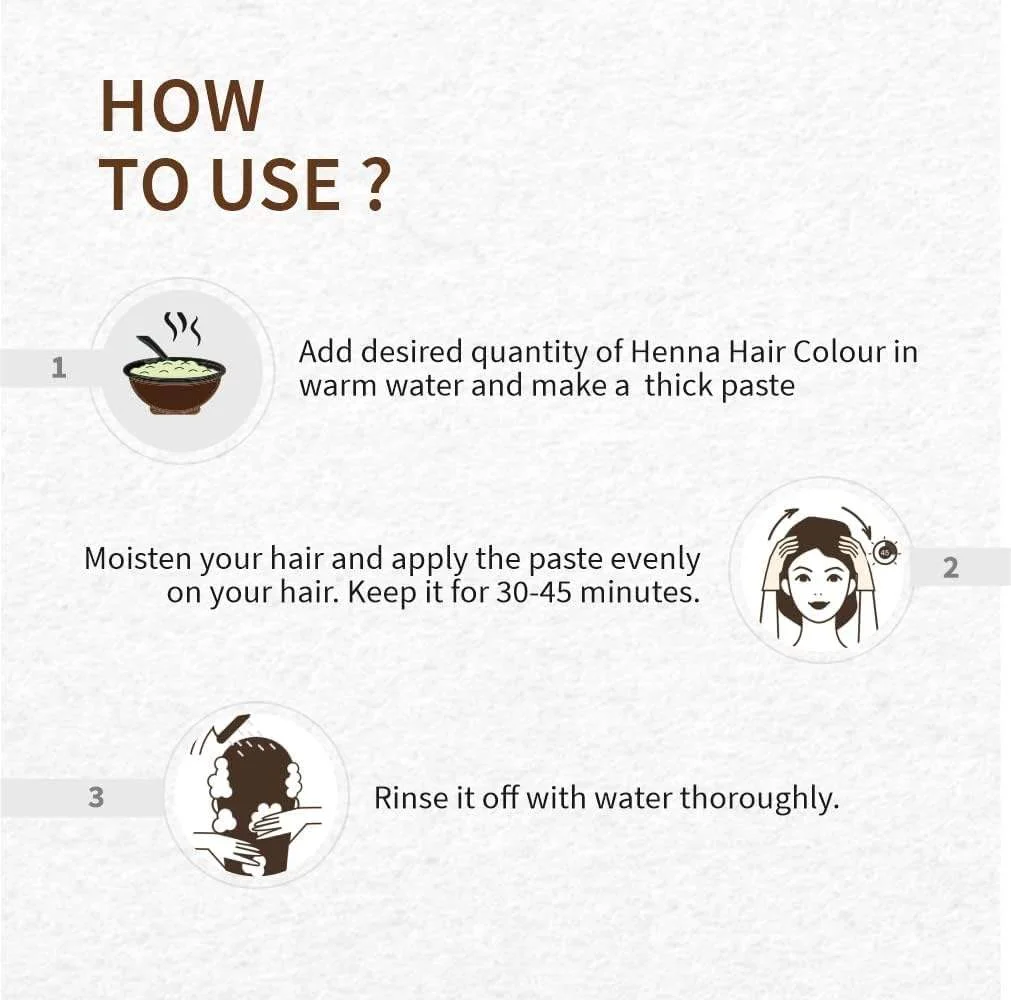 100gm Bio Organic Natural Chocolate Hair Color Dye 100% Organic Henna Powder Long Lasting Permanent Grey Hair Coverage OEM