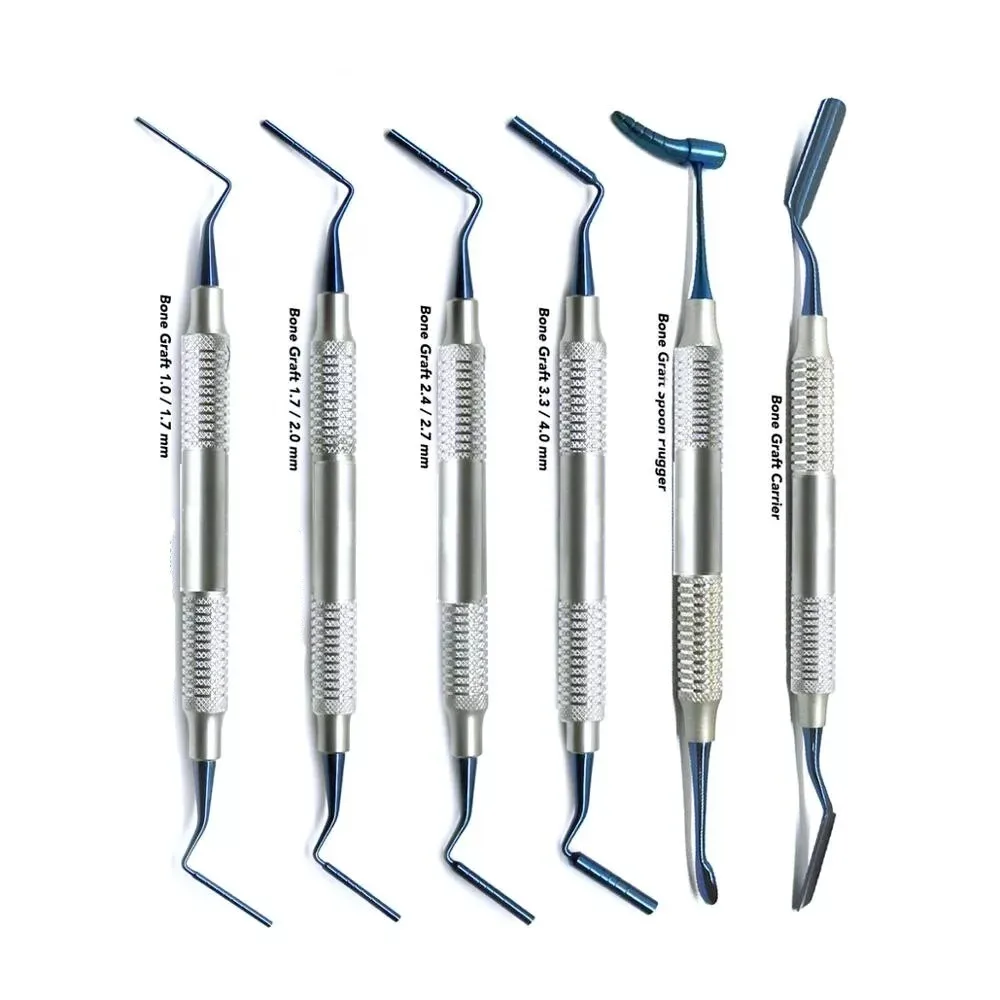 High Quality Brand New Dental Bone Graft Instruments Implant Surgery Plugger Packer Condenser Carrier Stainless Steel