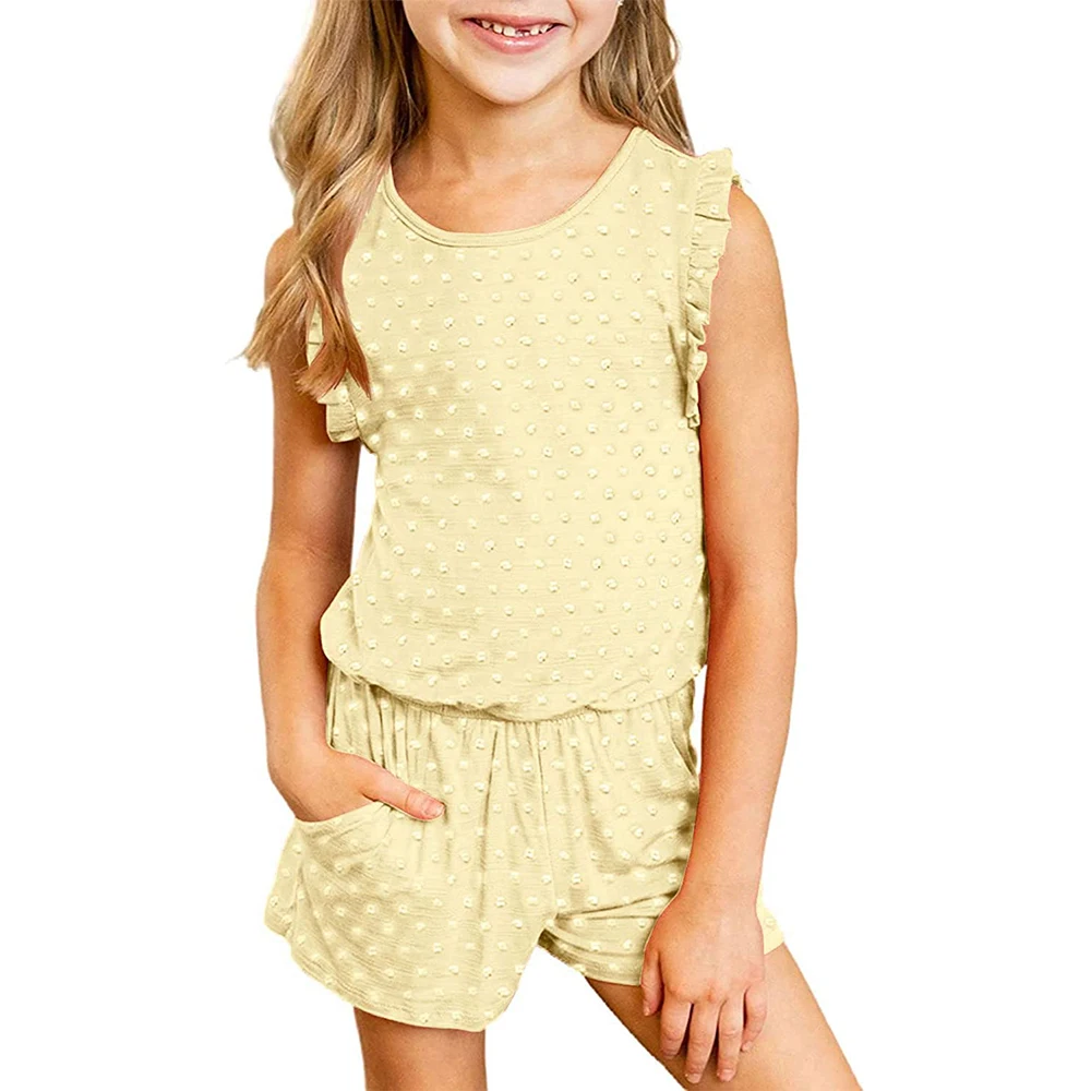 New Design Dip Dye Long Sleeve T Shirt And Short Set Girls 100%cotton Two Piece Short Set