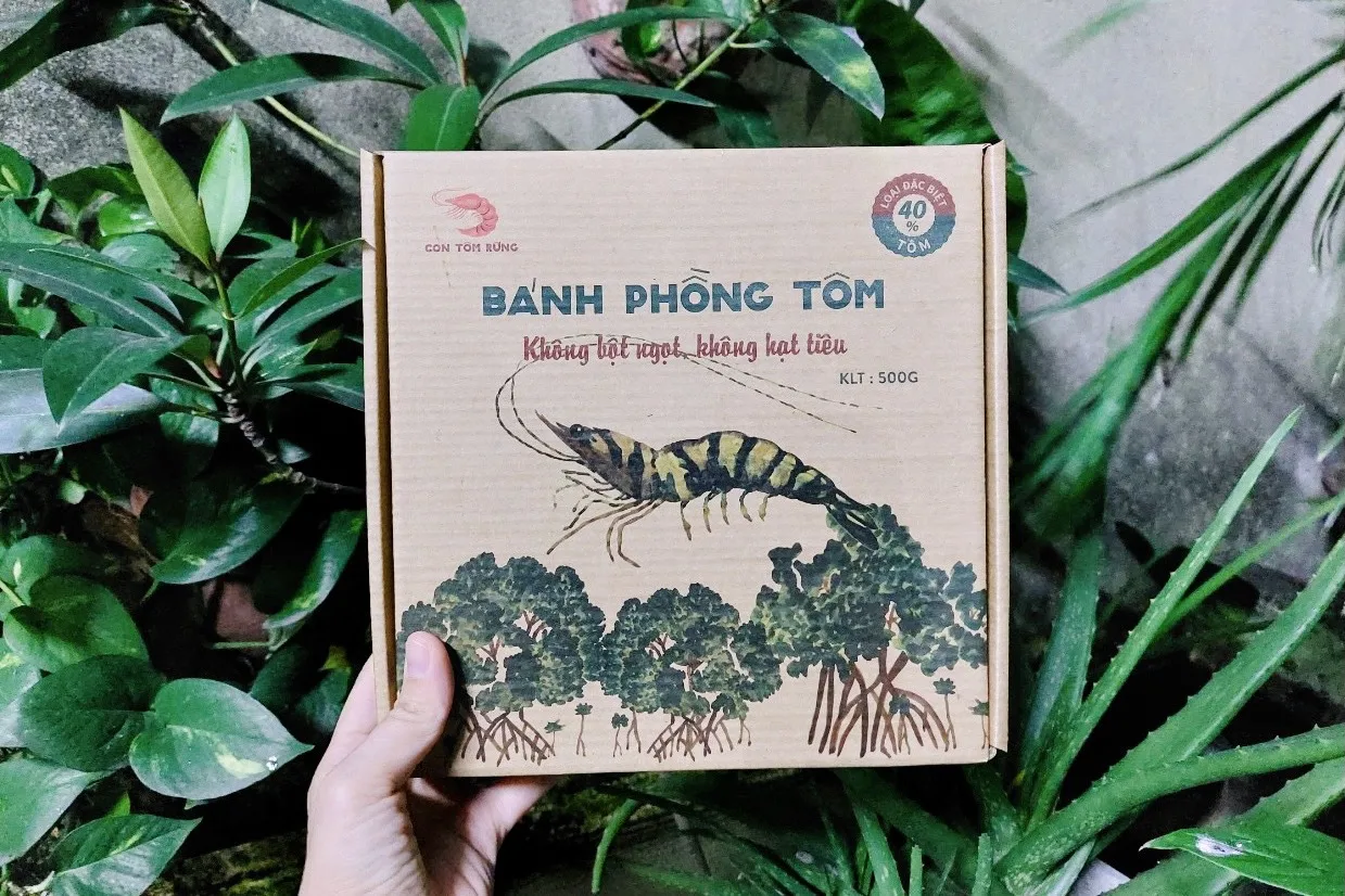 High Quality Wholesale 9 months Shelf Life Crispy Texture Taste Salty Box 500gr Prawn Cracker Shrimp Chips from Vietnam