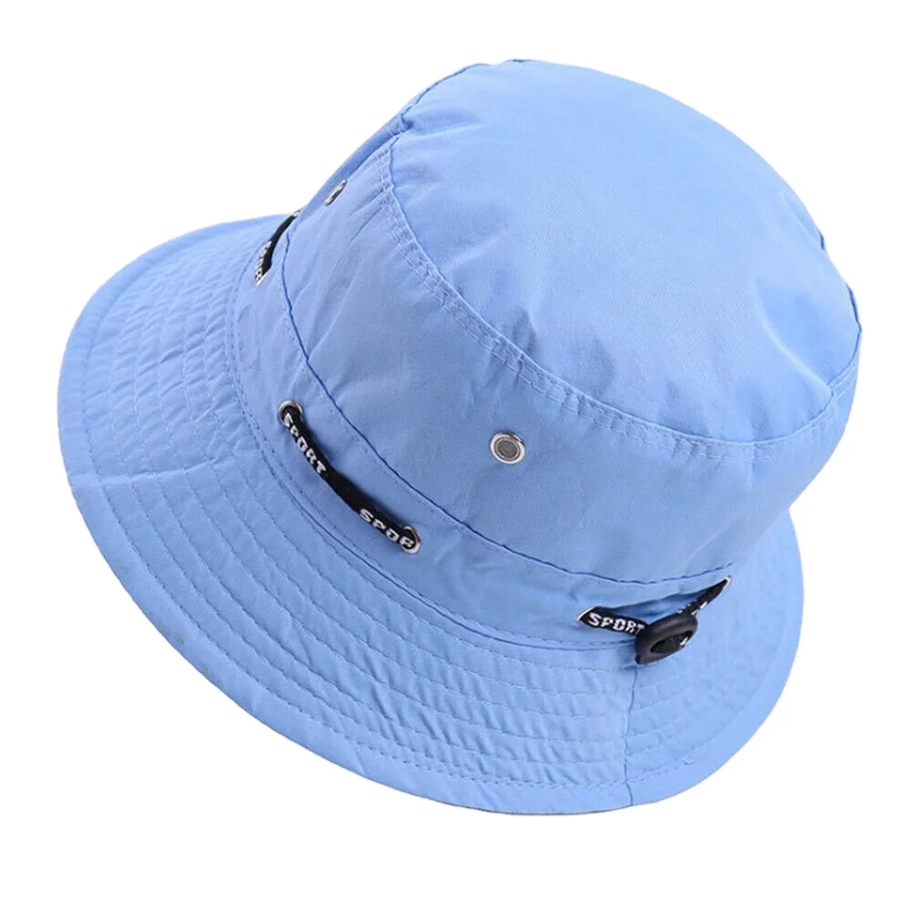 Best Quality Bucket Hat Cap Cotton Fishing Boonie Brim Visor Sun Hat Summer Men Women Camping