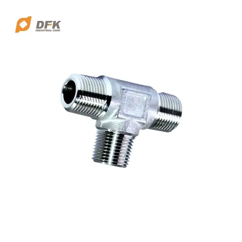 T Shape Stainless Steel Male Tee Pipe Fitting