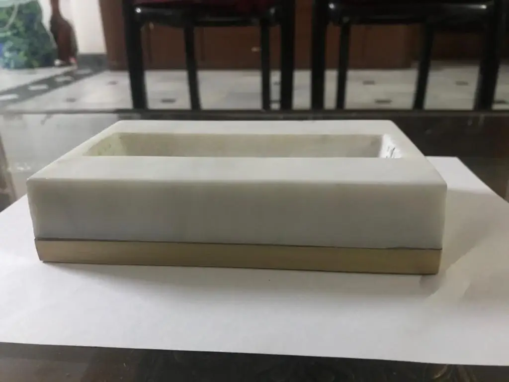 Натуральный держатель для благовоний под заказ Мраморная курильница подставка украшения дома