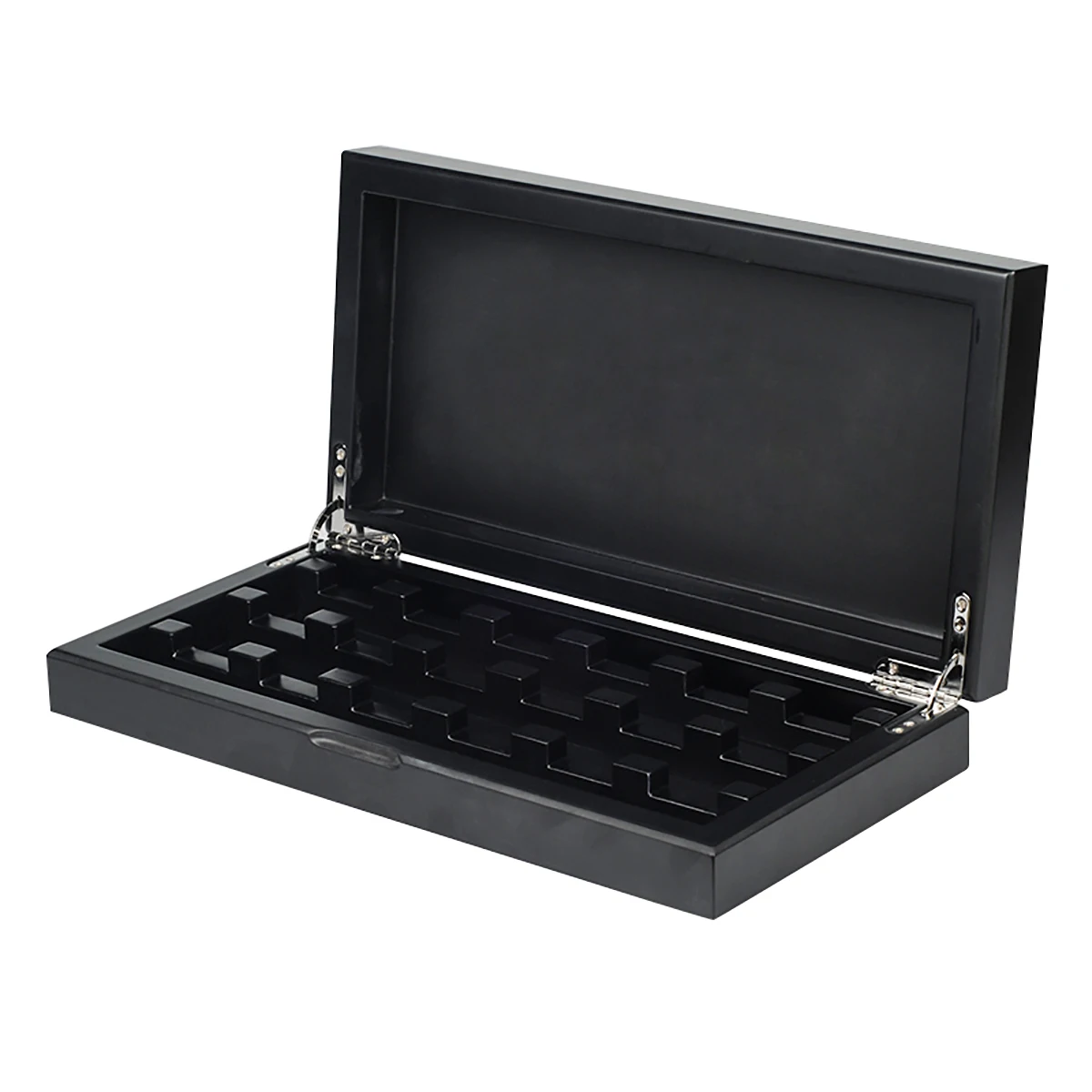 China Wholesale Stock Wooden Shiny Lacquer Watch Packaging Box Watch Case Date Chocolate Box With SABER Certificate