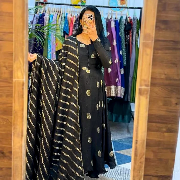 Pakistani  Salwar Kameez Anarkali Dress Gown Anarkali Gown Suits Dresses Salwar Kameez For Women Indian Dresses