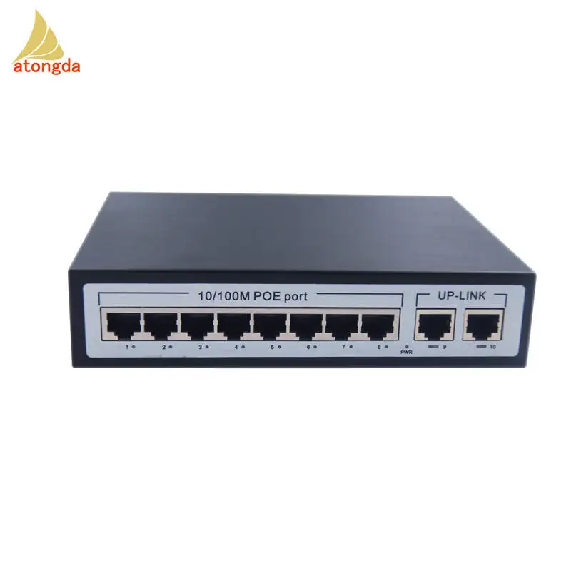 Factory OEM/ODM POE Switch 10/100Mbps Ethernet Supply Security CCTV