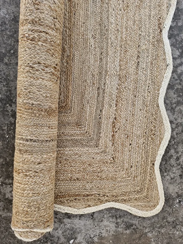 100% Hemp Jute Woven Rugs Hemp Braided Rugs Jute Rugs Carpets With Unique Design In Brown Color From Bulk Supplier