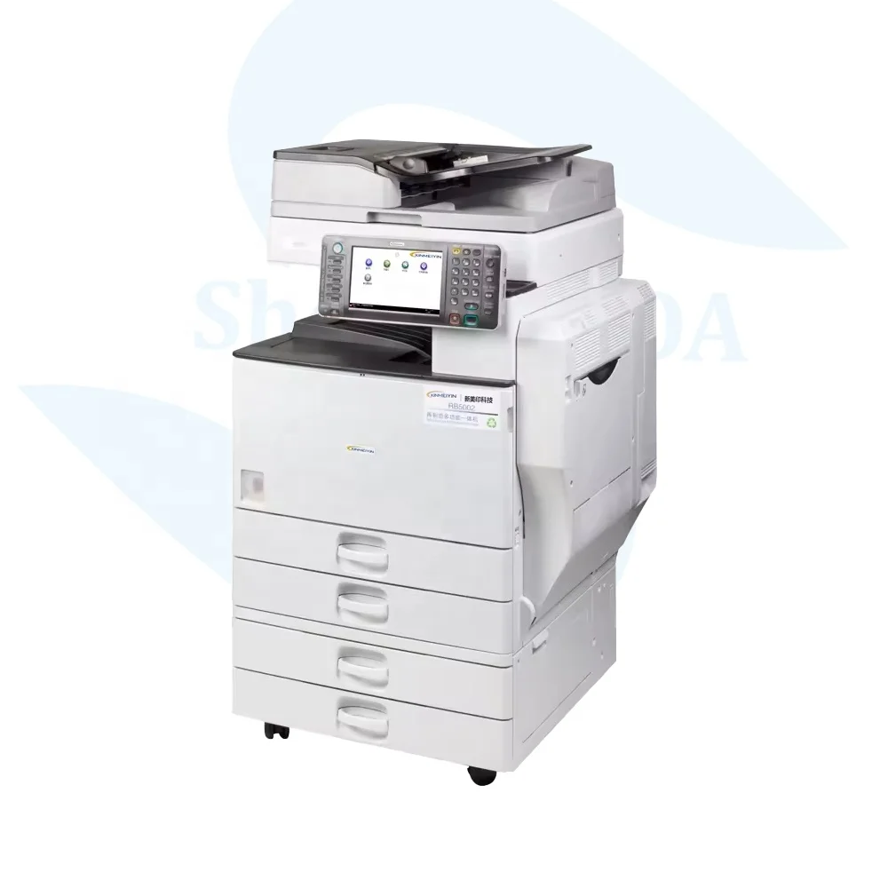 Used 4502 Copier 3 in 1 Copiadora Multifunctional Digital  Duplicator for Ricoh C4502 Office Photocopier Printing Machine