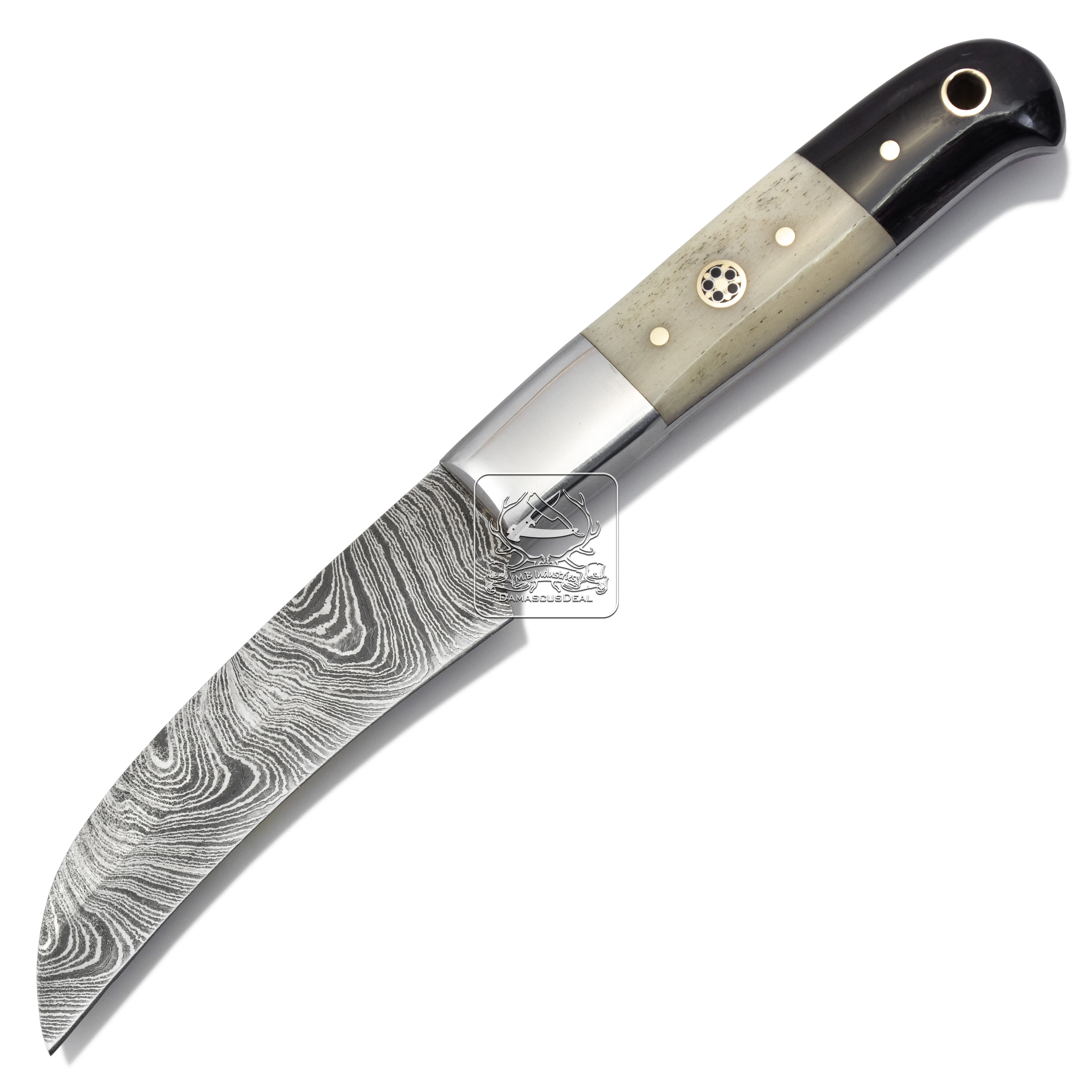 Hot Selling Japanese Style Damascus Steel Kitchen Knife DD-Kitchen-145 Professional Sharp Chef Knife with Camel Bone and Buffal