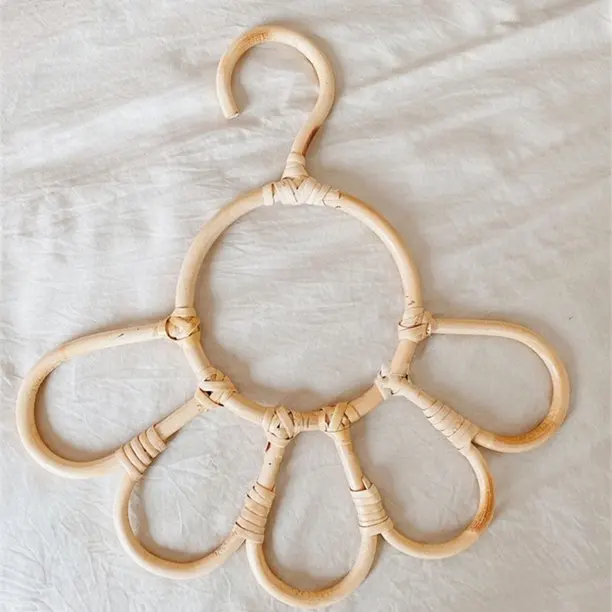 Вешалка для одежды SISU из ротанга Радужная в форме Луны вешалка солнца детей милая Декоративная детская мебель