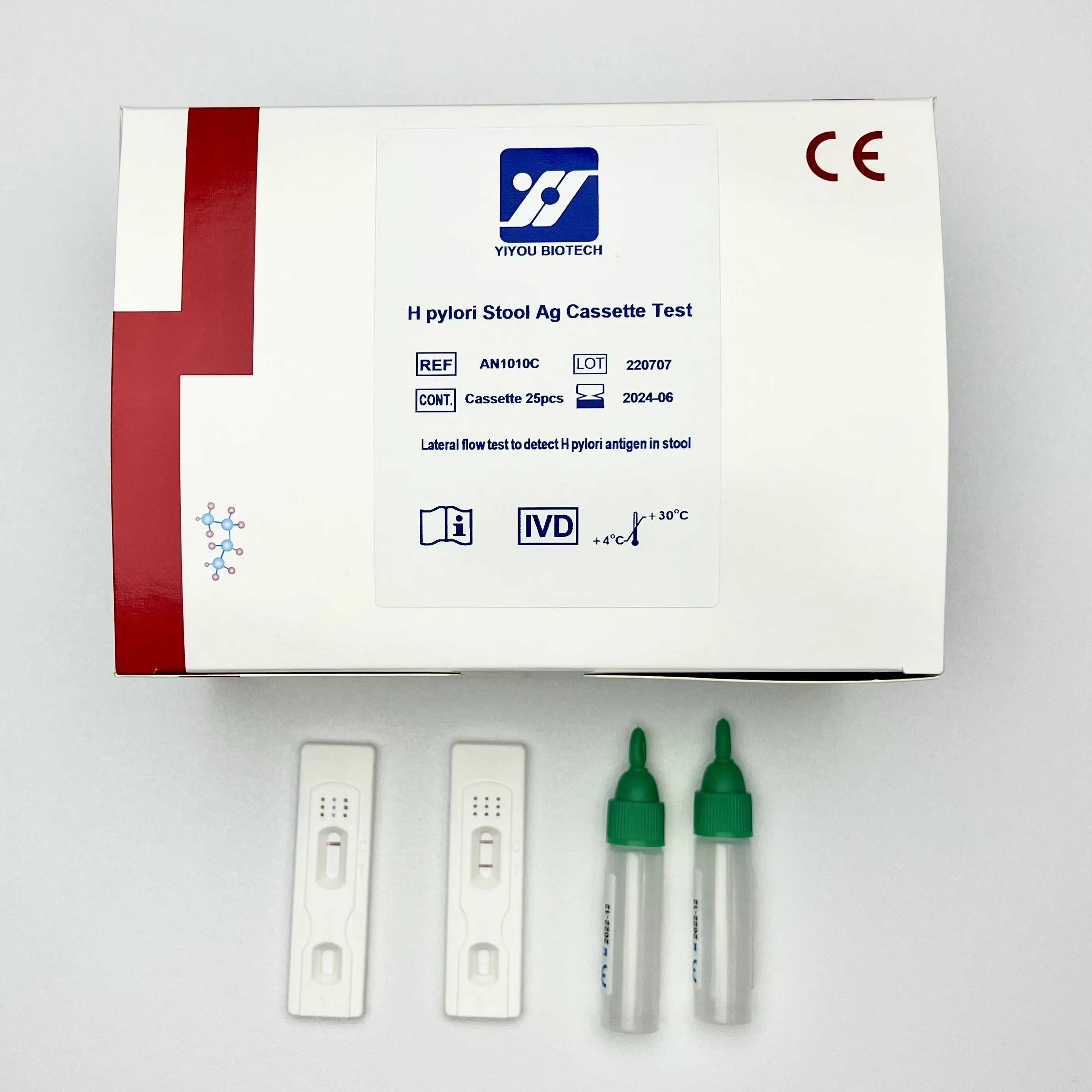 IVD Use Self Test H pylori Ag Rapid Test