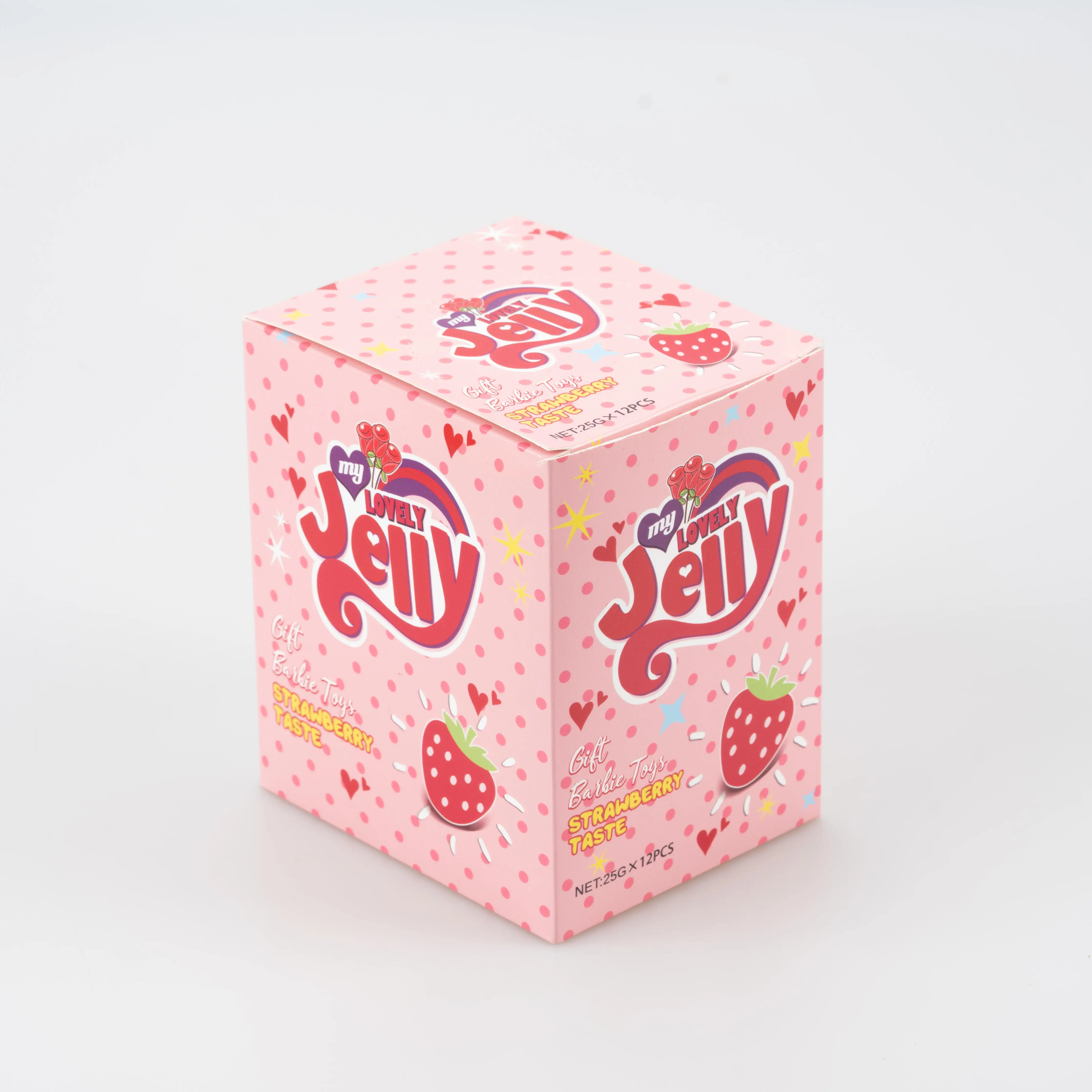 Wholesale candy factory girl gummy candy wholesale jelly fruits gummy candy OEM package surprise bonbon bulk sweets