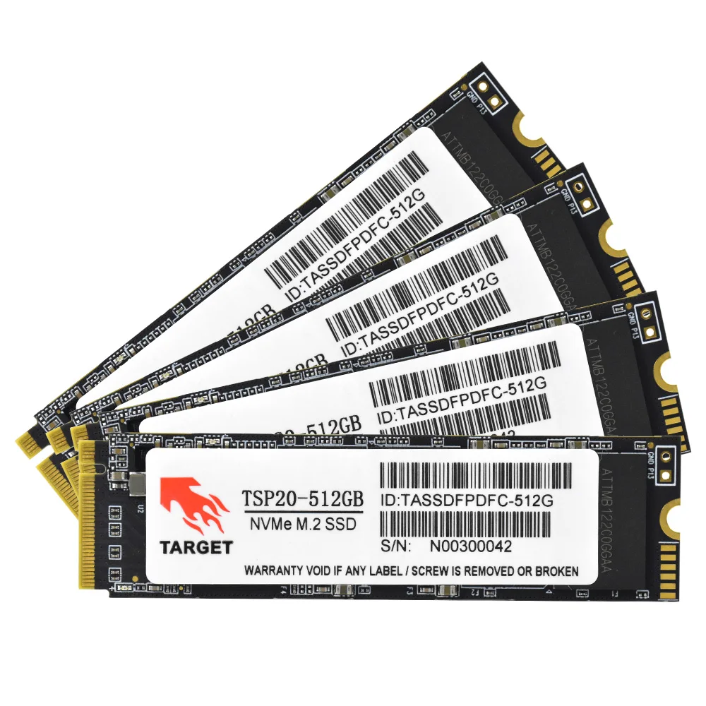 Target M.2 Pcie Nvme Ssd 128gb 256gb 512gb 1tb 2tb Internal Solid State Hard Disk Drive ssd nvme