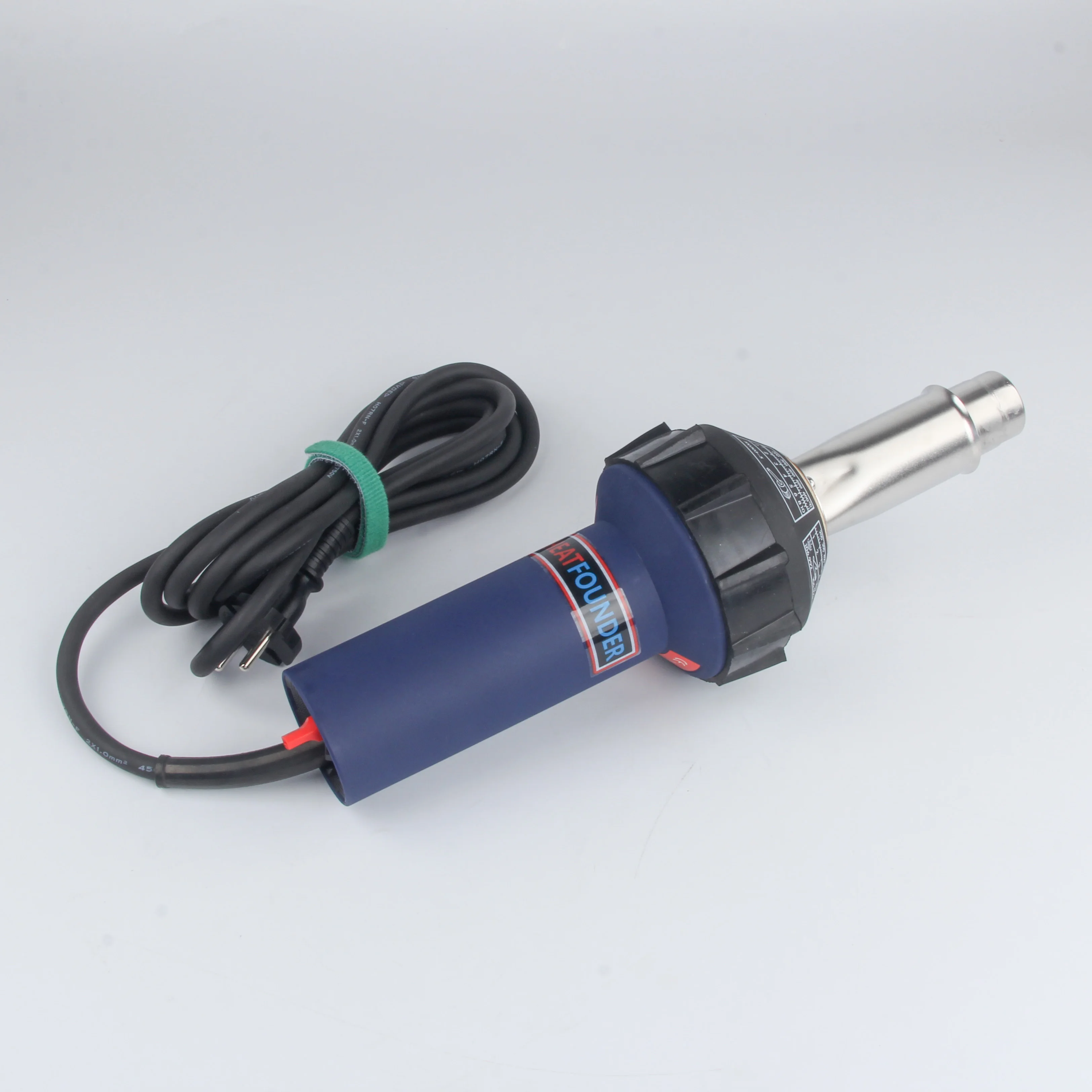 Heatfounder Portable 1600w Hot Air Welding Gun Plastic Poly Seal Welding Heat Gun For Banner