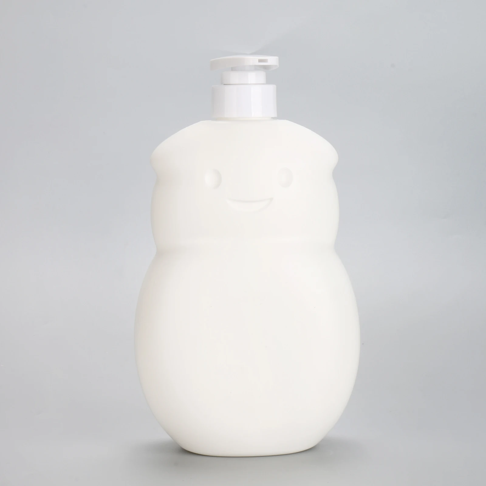 Custom Kids Cosmetic Packaging Empty PE Baby Skin Care Body Wash Shower Gel Shampoo Bottles With Lotion Pump