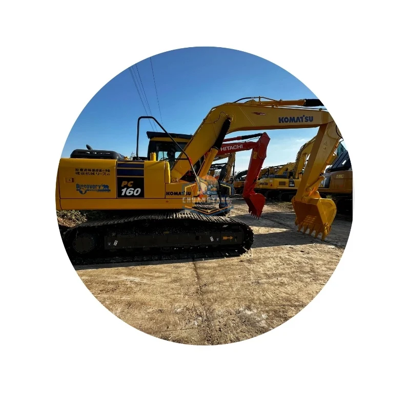Used PC 160 excavator caterpillar 16ton used japanese brand 90%new hot selling high quality easy to operate used excavator