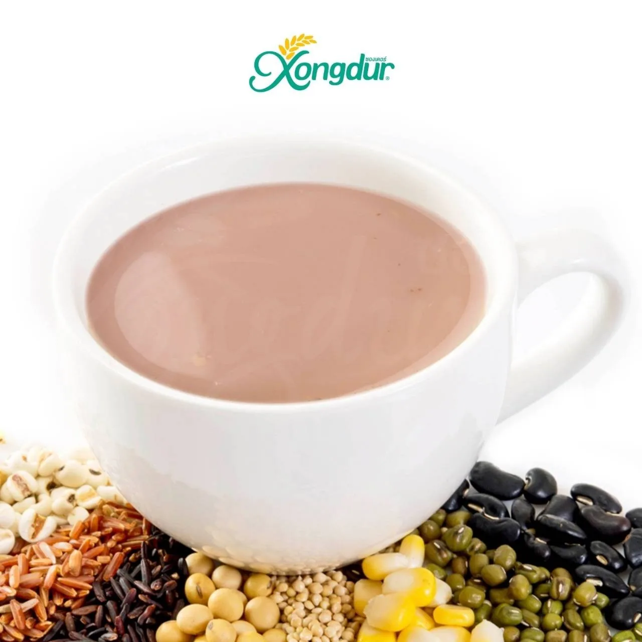 CocoA & Fiber Cereal Instant Healthy Whole Grain Cereal Beverrage Cocoa Favour Less Sugar Fomula