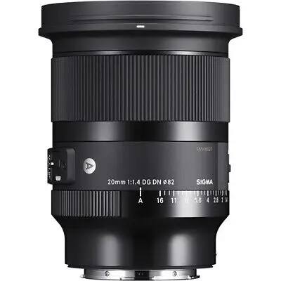 Sigma 20mm F/1.4 DG DN Art Lens (S.ony E)