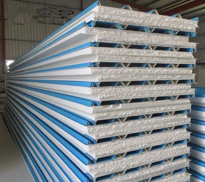 cheaper price EPS Building Material Sandwich Panel for Prefab House for Wall Cladding and Roofing
