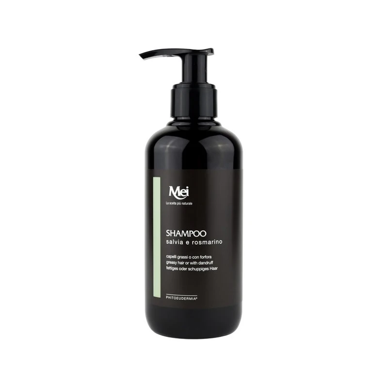High Quality Premium Made in Italy Natural Sage Rosemary Shampoo Reinforcing purifying  ready for export