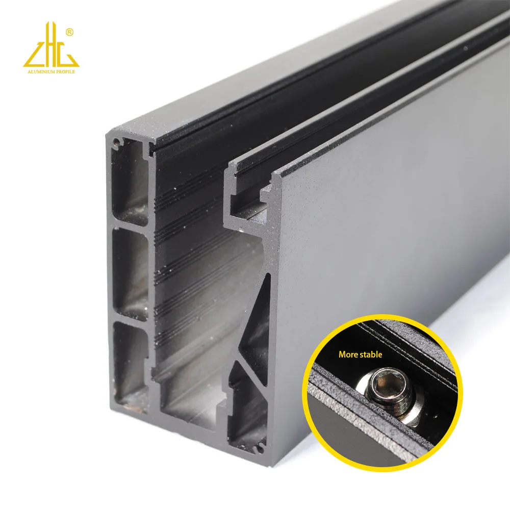 ZHONGLIAN High-Grade T6 Aluminum Profile Corrosion Resistant Laminated Glass Railings for Decks