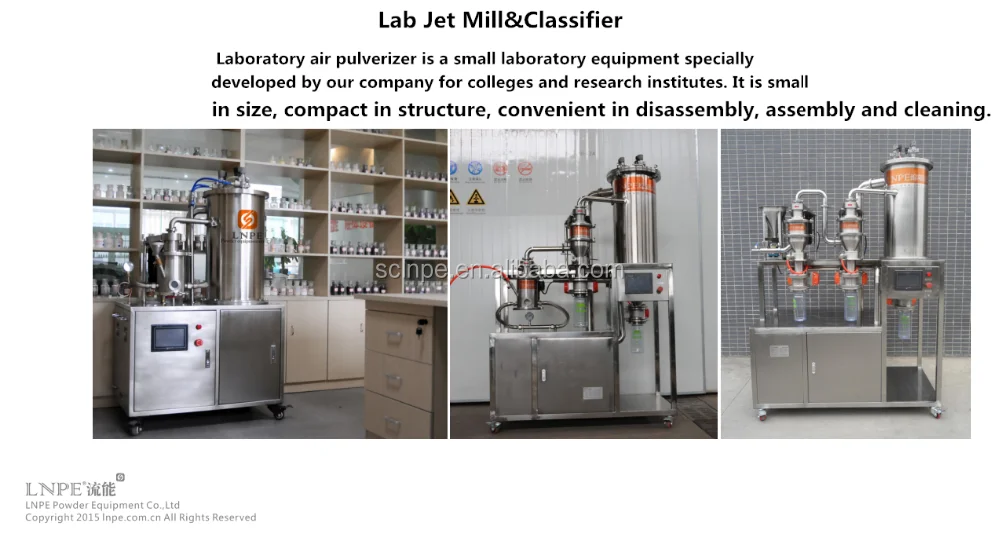LNJ Fluidized Bed Jet Mill