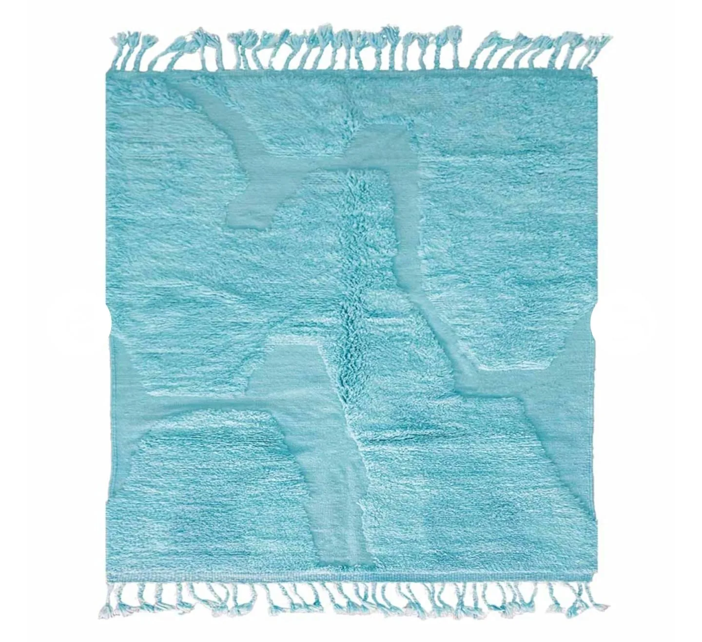 100% Wool Handmade Authentic Moroccan Beni Ourain Rug Carpet , Azilal Rug, Tapis carpet and rug