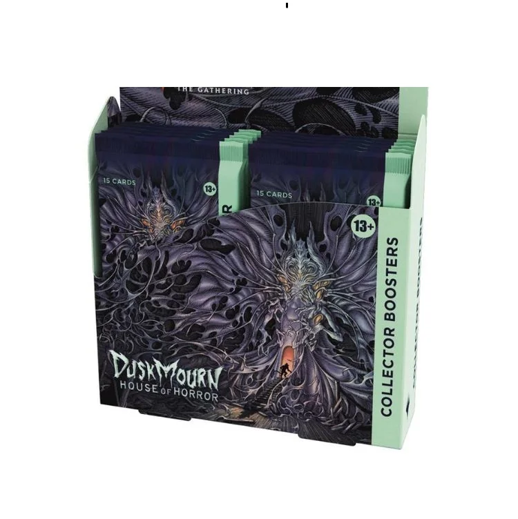 Authentic New_ Magic: The Gathering Duskmourn: House of Horror Collector Booster Box