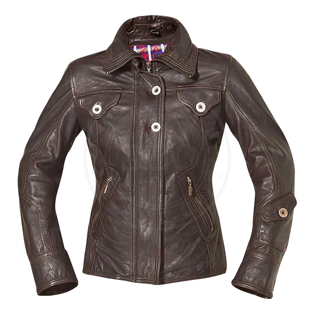 Best Sell Ladies Brand / Winter Waterproof Windproof Motorcycle / Leather Biker Jackets For Ladies