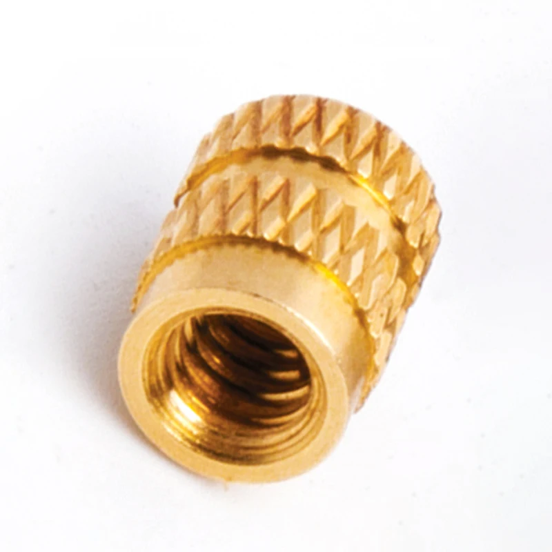 OEM Thread Insert Nut Brass Stainless Steel Carbon Steel Plastic molding in Nuts for Plastic 3D Prints