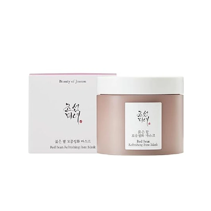 Korea Wholesale BEAUTY OF JOSEON Red Bean Refreshing Pore Mask 140ml 4.73 Fl Oz moisturizing soft mud formulation