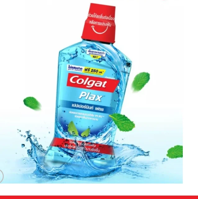 Mouthwashes Green Tea  Colgat.e No Alcohol No Burning Taste 250ml x 12pcs At Cheap Price
