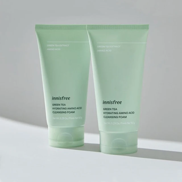 face cleanser innisfree Green Tea Foam Cleanser korean cosmetics face wash facial foam cleanser