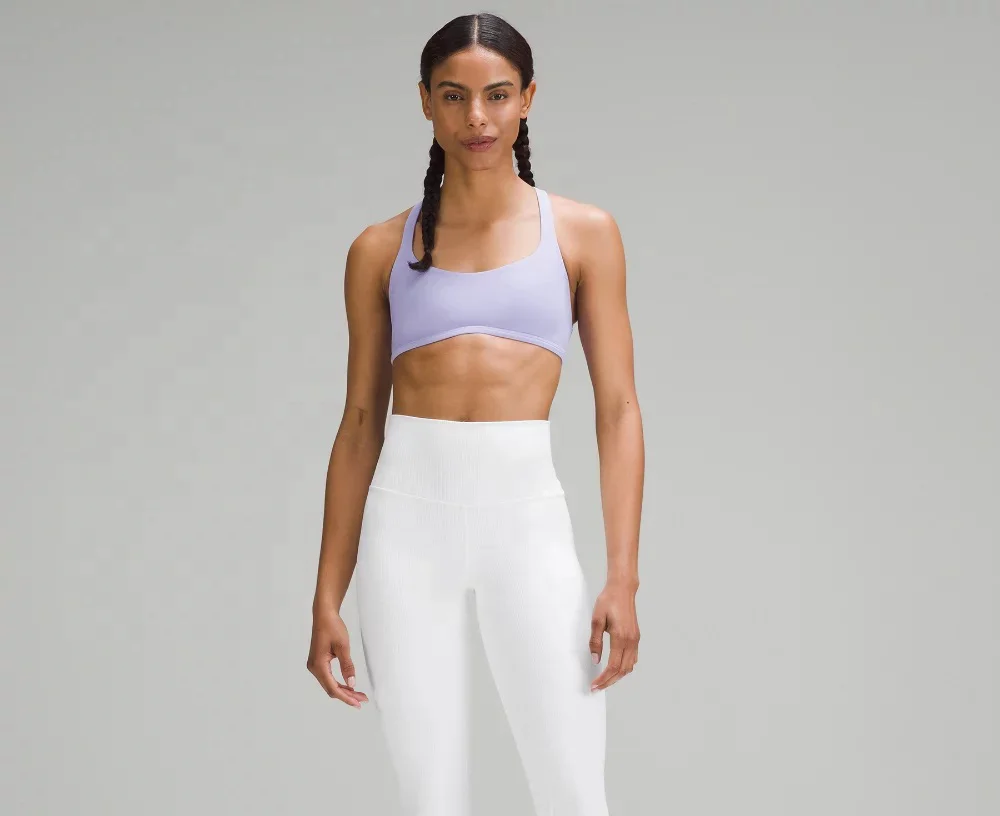 New style Sports wear Sports Breathable Bra With Ribbed High-Rise Pant Gym Fitness Sets Wholesale workout fitness sport sets