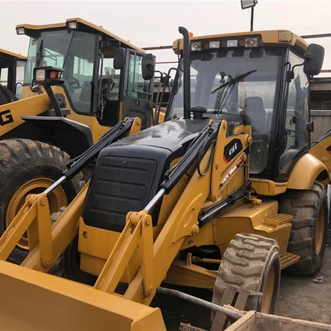 Fairly Used CAT Backhoe Loader 4WD Tractor with Front End Loader and Backhoe for engineering & construction at affordable prices