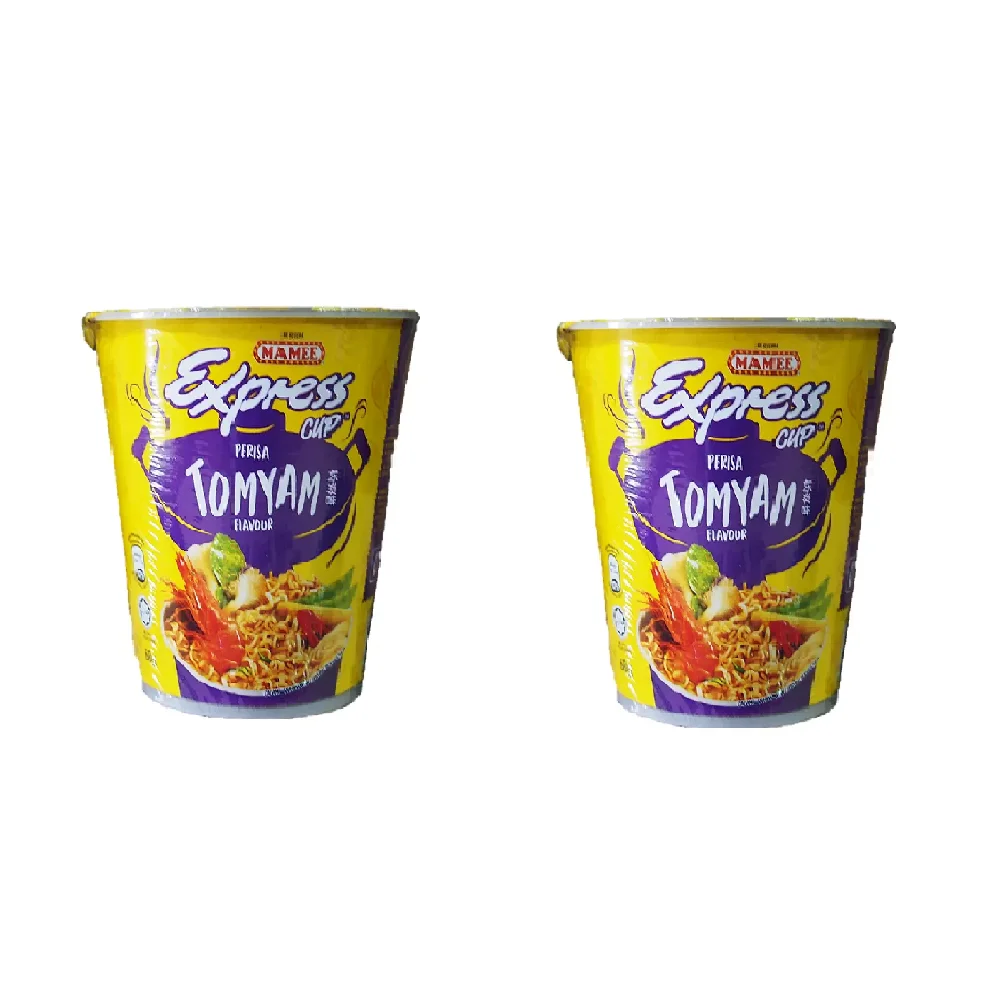 High Quality Competitive Price Refined Fast Cooking Low Fat Mamee Express Tom Yam Cup Instant Noodles Made in Indonesia