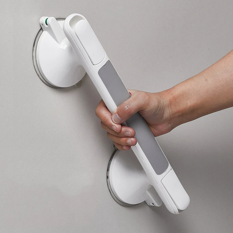 Hoone Bathroom Safety Hand Rail Support For Disabled Elderly Handicap Grab Bar Toilet Anti-slip Suction Cups Grab Bar