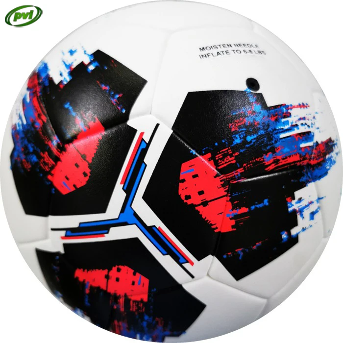 Factory Direct Sale Machine Stitched Custom Footballs Size 5 PVC Leather Soccer Ball Promotional Football Ball