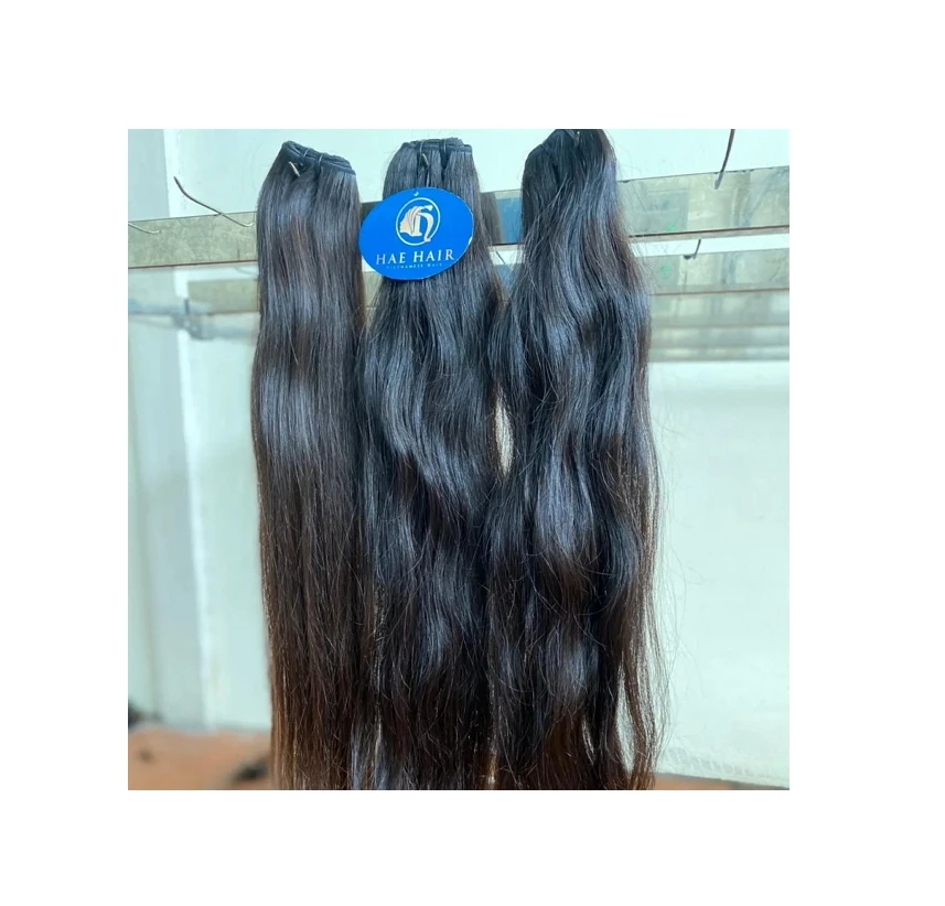 Top selling human hair extension one donor hair  100% natural wave virgin hair from Vietnam Factory