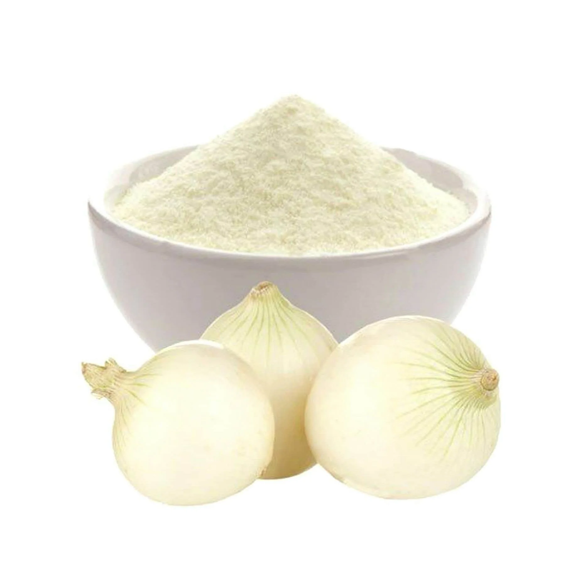 Lowest Price Dehydrated White Onion Powder Factor Sale 100% Natural Dried Onion Powder Manufacturer From India
