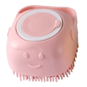 Силиконовая насадка для душа, Массажная щетка для душа, щетка для чистки тела