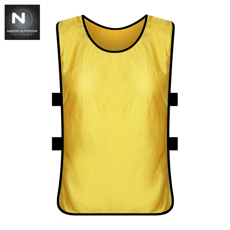 Best Selling Bib With Number Football Vest Training Sports Bibs Custom Made Soccer Vest For Sale By NEEDS OUTDOOR