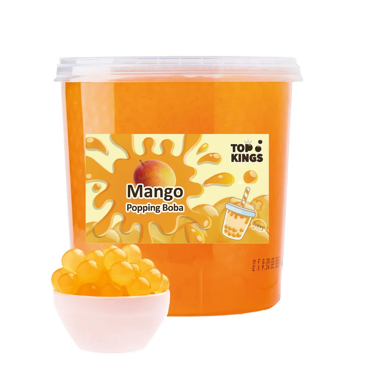 Mango Popping Boba