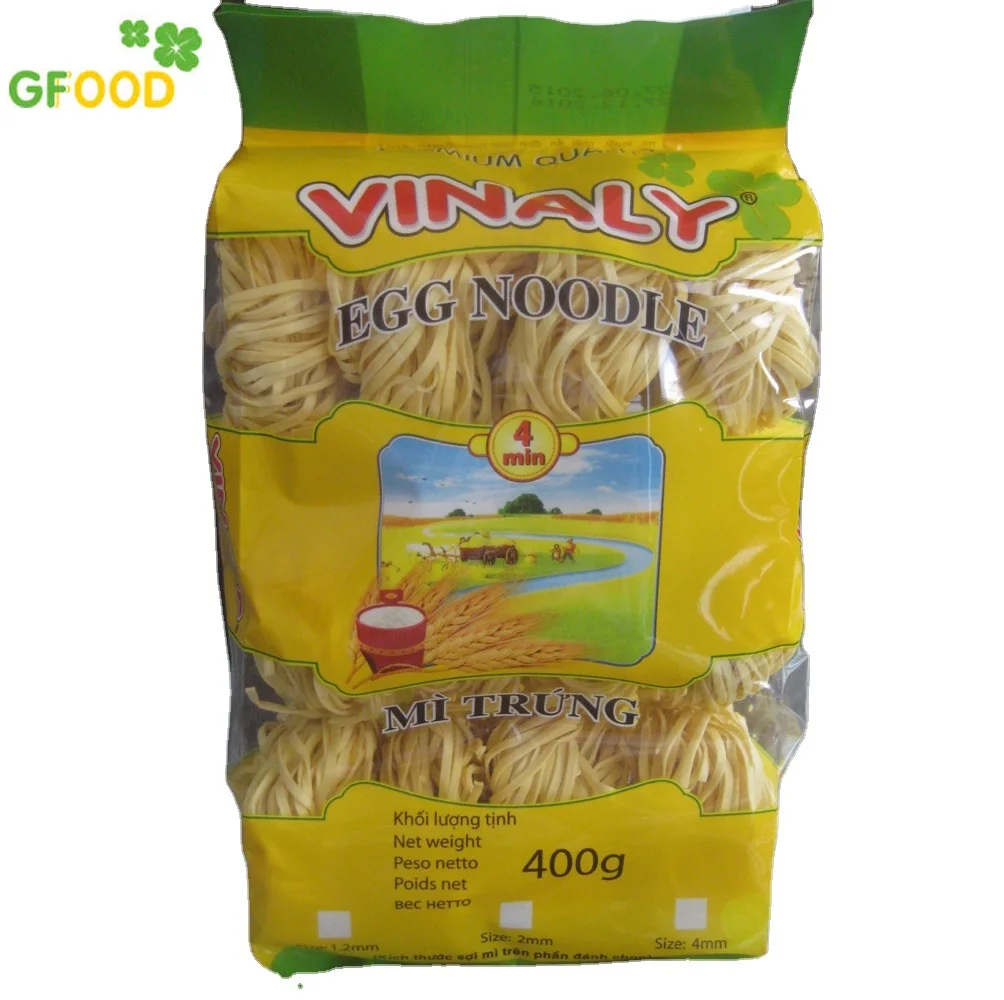 Оптовая продажа, Высококачественная яичная лапша для еды, 1,2 м (круглый торт) в одной упаковке, лучший производитель яичных лапшек, Вьетнам